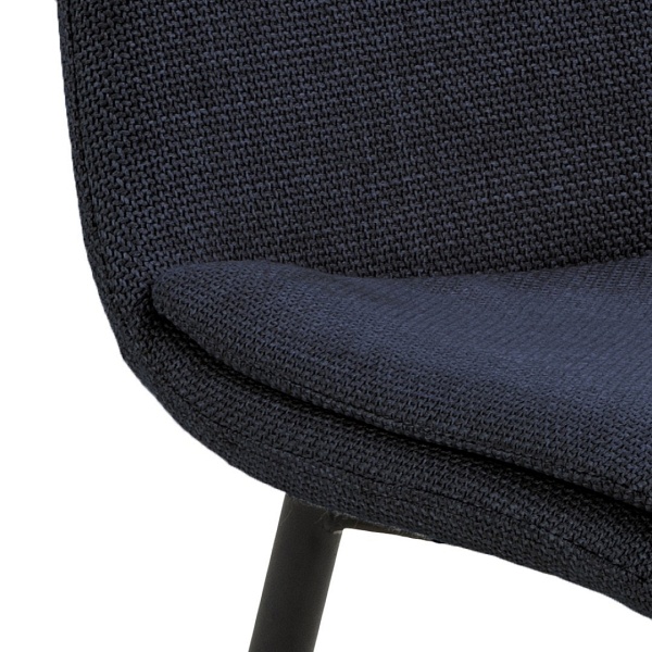 Krzesło Becca granatowe tkanina Basel 8952 - ACTONA